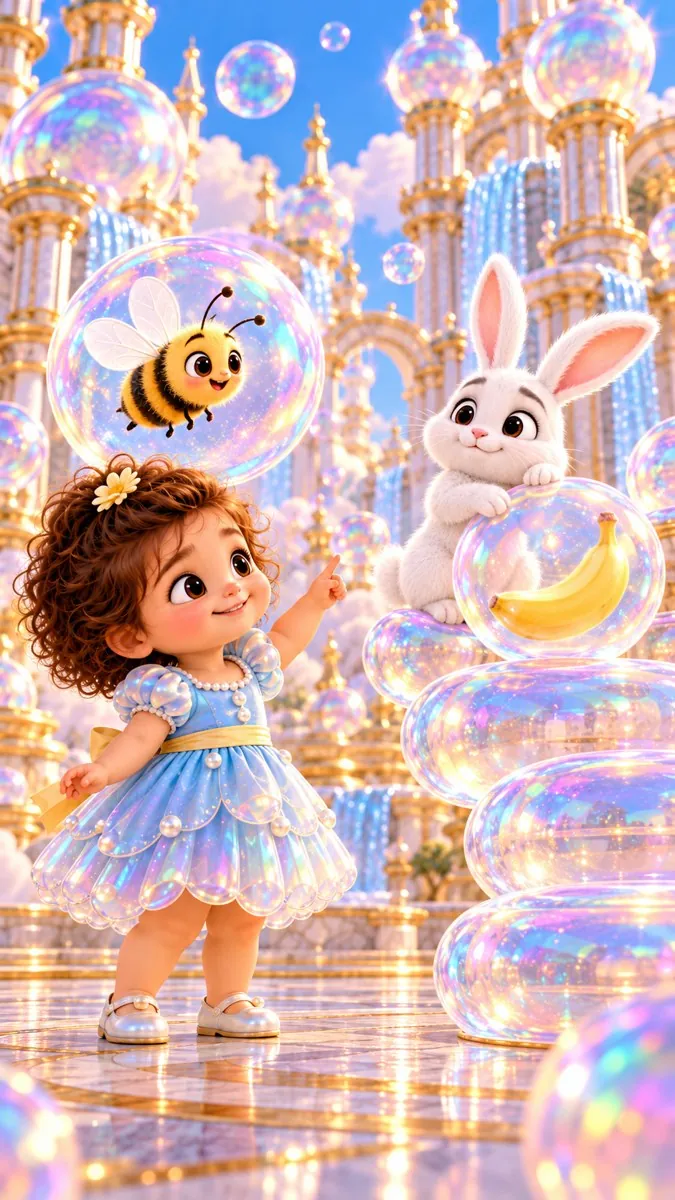 A scene from Bubble Kingdom